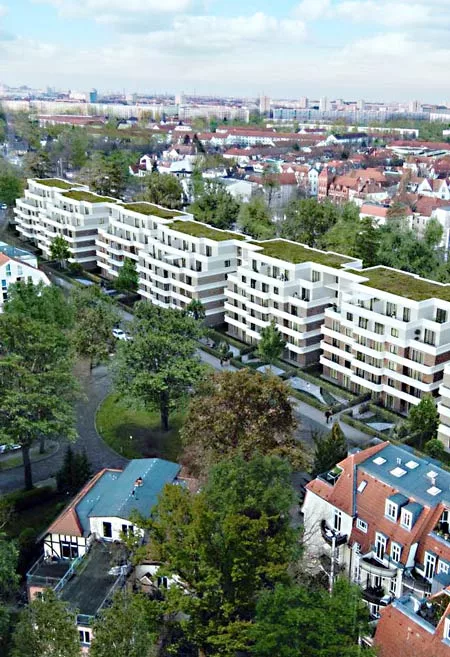 Visualisierung des Neubaukomplexes KAISERGÄRTEN