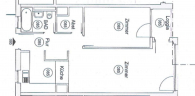 WE 85_Walter-Friedländer-Str. - 2 Zimmer*Erdgeschoss*Loggia*Einbauküche*in grüner Wohnanlage*TG-Stellplatz* Befristung max. 3 J.