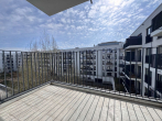 Balkon zum Innenhof - Moderne 2-Zimmerwohnung mit EBK und zwei Balkonen