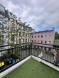 Balkon-Blick in den Innenhof - Helle Dachgeschosswohnung * 3 Zimmer * Süd-Balkon * Tiefgarage * in Weißensee * Befrist. max. 5 J.