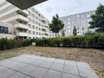 Terrasse mit Garten - Willkommen in der Europacity! Zweizimmerwohnung mit Einbauküche und Terrasse/Garten