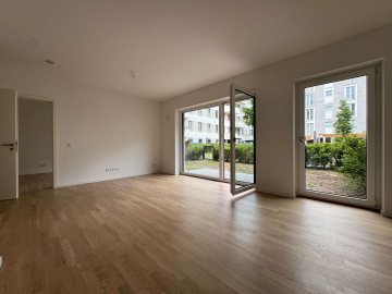 Willkommen in der Europacity! Zweizimmerwohnung mit Einbauküche und Terrasse/Garten, 10557 Berlin, Erdgeschosswohnung